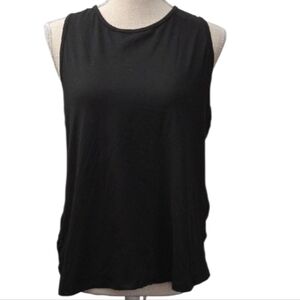 Black Sleeveless Women's Top
